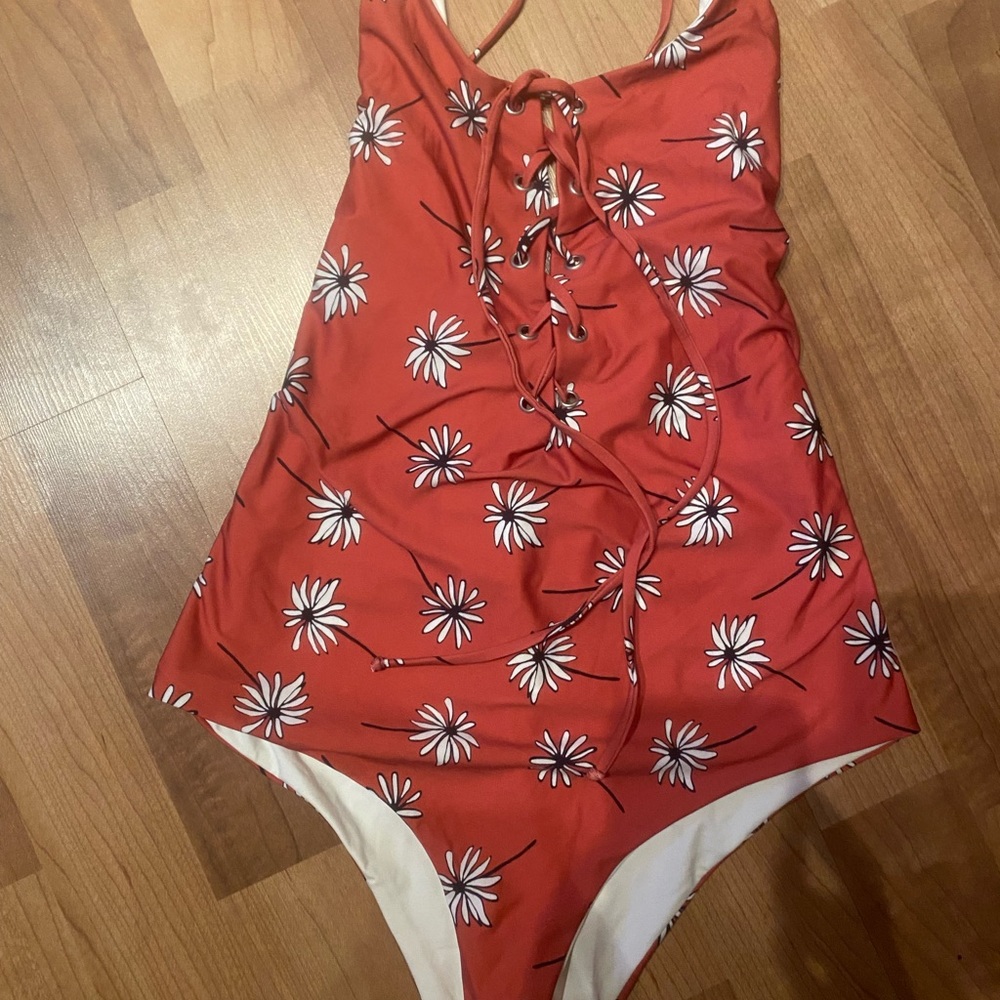 Tavik Reversible one piece swimsuit.